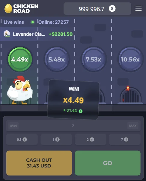 Chicken Road Demo